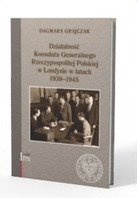 Działalność Konsulatu Generalnego - okładka książki
