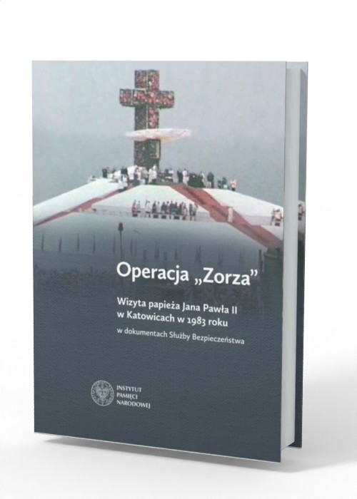 Operacja Zorza. Wizyta papieża - okładka książki