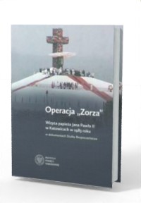 Operacja Zorza. Wizyta papieża - okładka książki