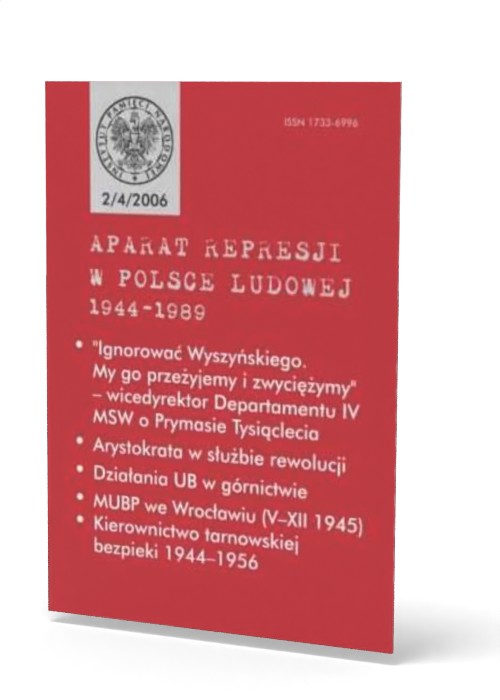 Aparat represji w Polsce Ludowej - okładka książki