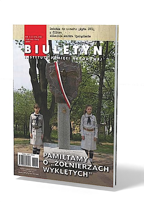 Biuletyn IPN nr 72-73 (1-2) / 2007 - okładka książki