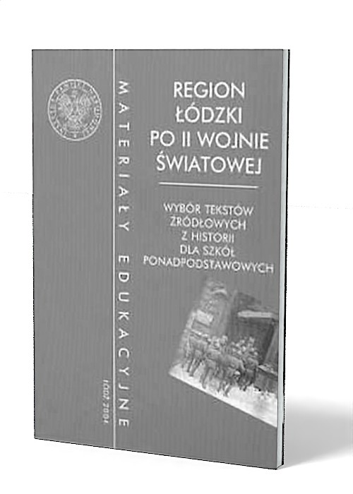Region łódzki po II wojnie światowej. - okładka książki