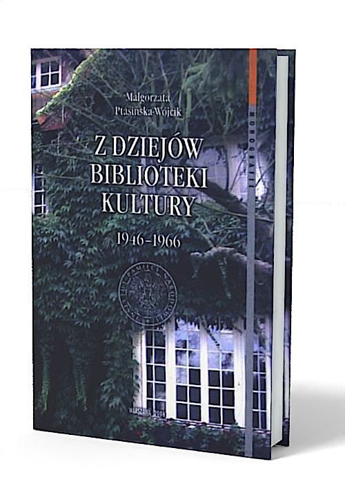 Z dziejów Biblioteki Kultury 1946-1966. - okładka książki