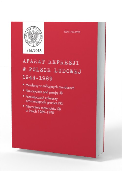 Aparat Represji w Polsce Ludowej - okładka książki