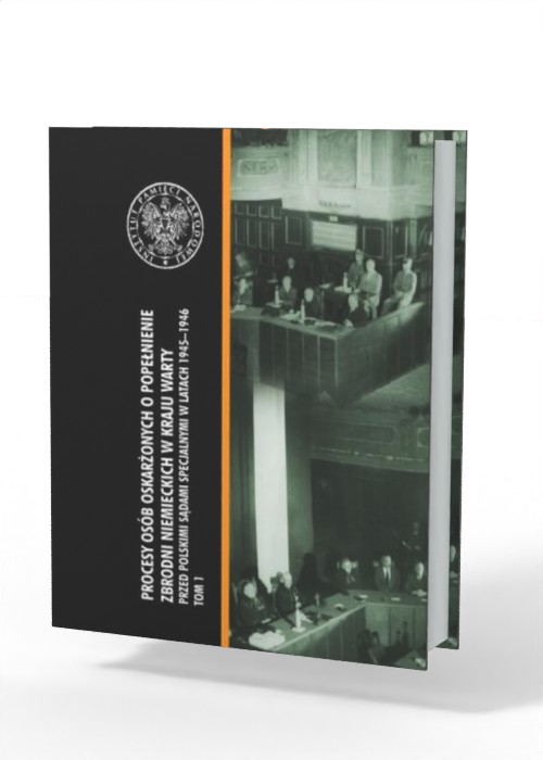 Procesy osób oskarżonych o popełnienie - okładka książki