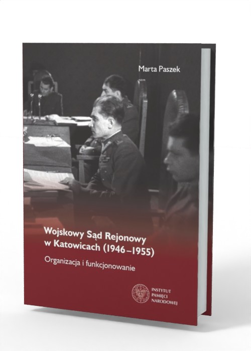 Wojskowy Sąd Rejonowy w Katowicach - okładka książki