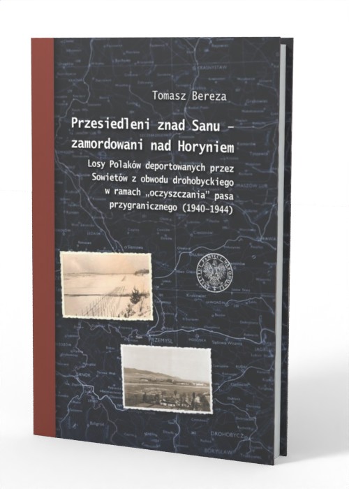 Przesiedleni znad Sanu - zamordowani - okładka książki
