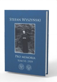 Stefan Wyszyński. Pro memoria, - okładka książki