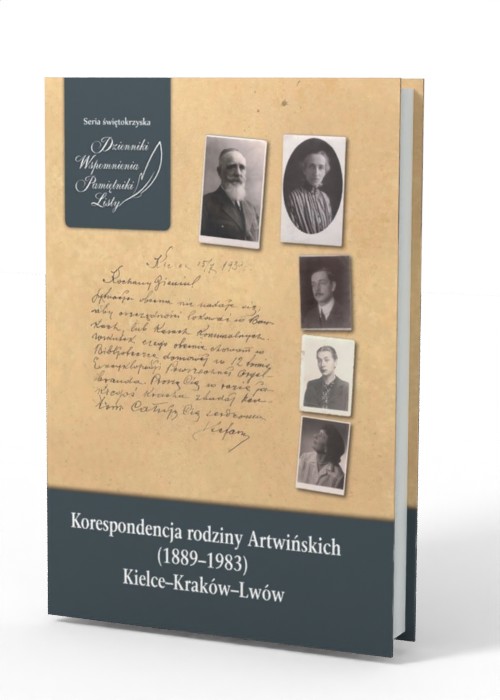 Korespondencja rodziny Artwińskich - okładka książki