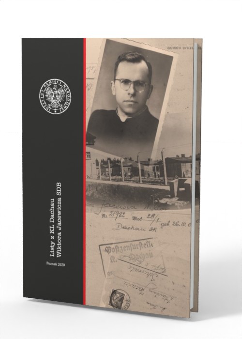 Listy z KL Dachau Wiktora Jacewicza - okładka książki