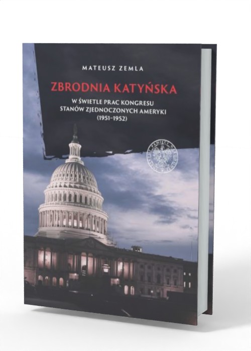 Zbrodnia katyńska w świetle prac - okładka książki