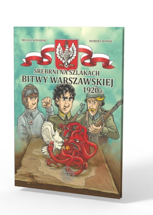 Srebrni na szlakach Bitwy Warszawskiej - okładka książki