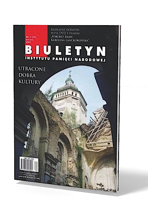 Biuletyn IPN nr 74 (3) / 2007 (+ - okładka książki