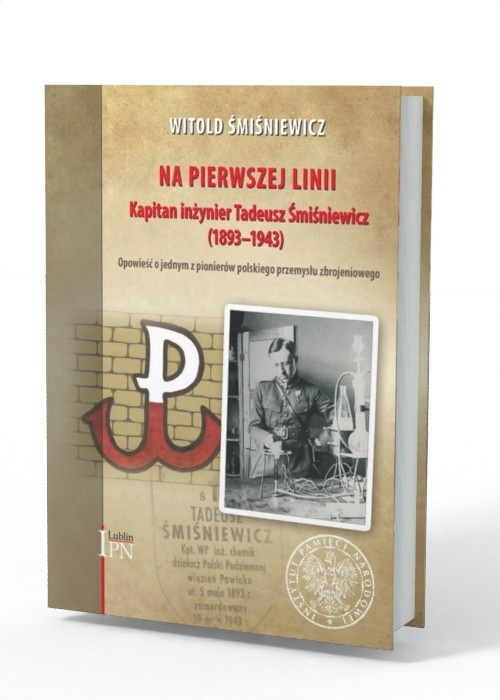 Na pierwszej linii Kapitan Inżynier - okładka książki