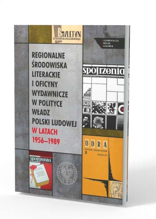 Regionalne środowiska literackie - okładka książki