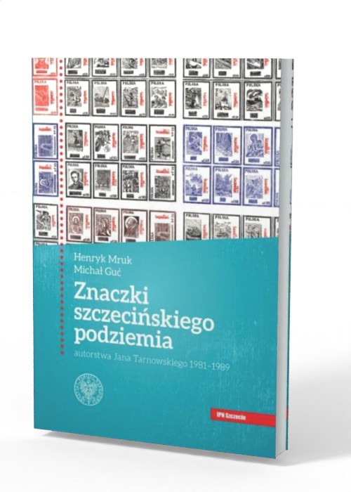 Znaczki szczecińskiego podziemia - okładka książki