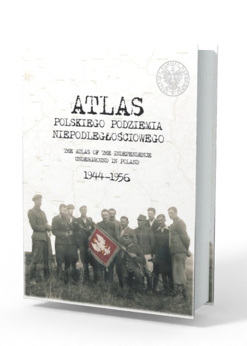 Atlas polskiego podziemia niepodległościowego - okładka książki