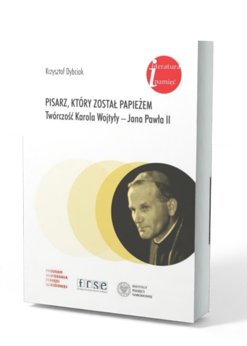 Pisarz, który został papieżem. - okładka książki