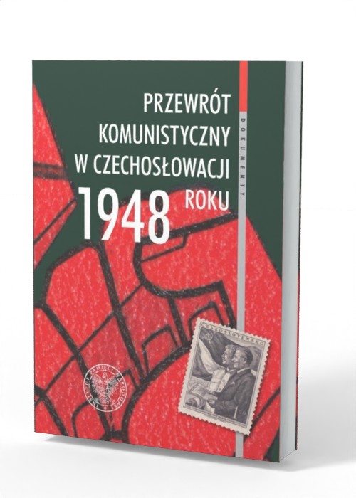 Przewrót komunistyczny w Czechosłowacji - okładka książki