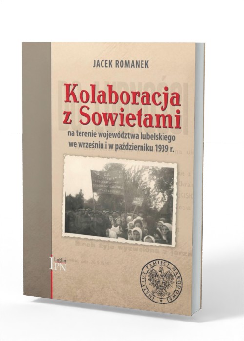 Kolaboracja z Sowietami na terenie - okładka książki