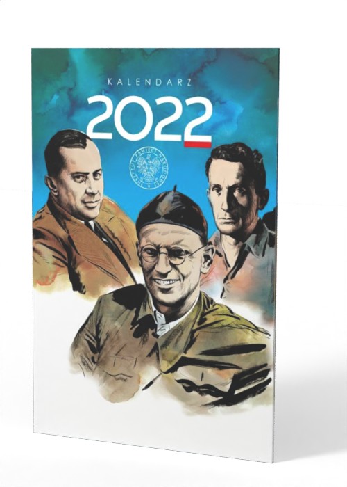 Kalendarz 2022. Literaci - okładka książki