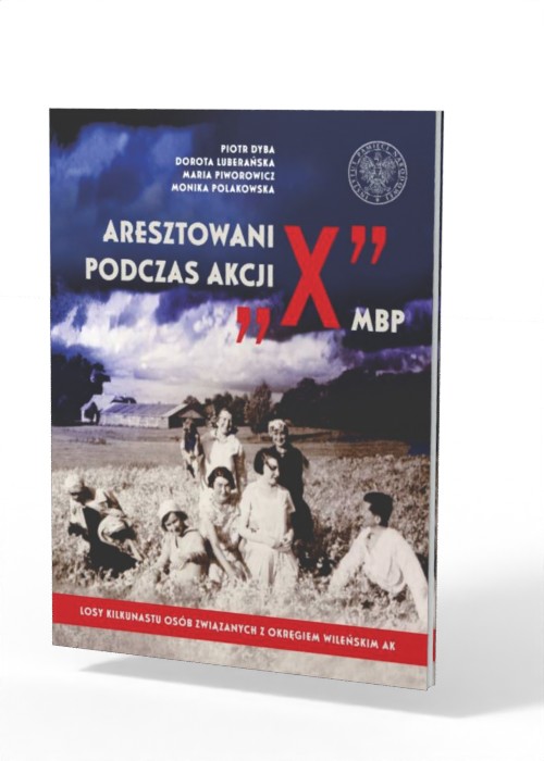 Aresztowani podczas  akcji X MBP. - okładka książki