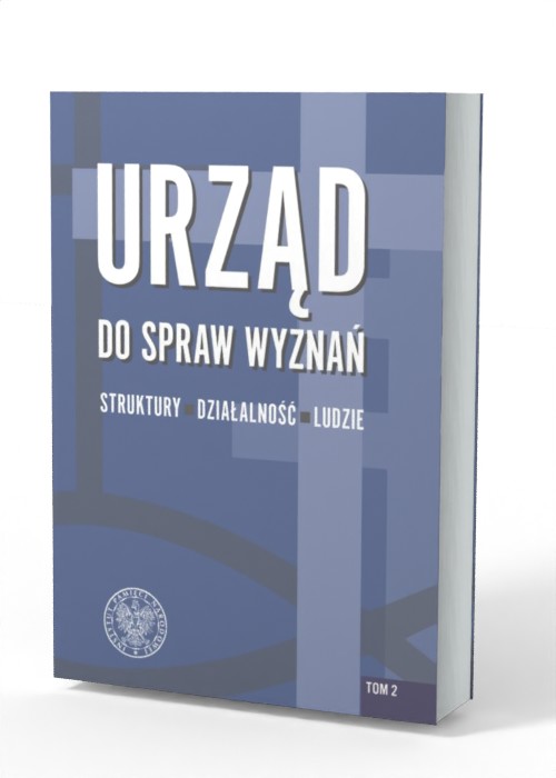 Urząd do spraw Wyznań. Struktury, - okładka książki