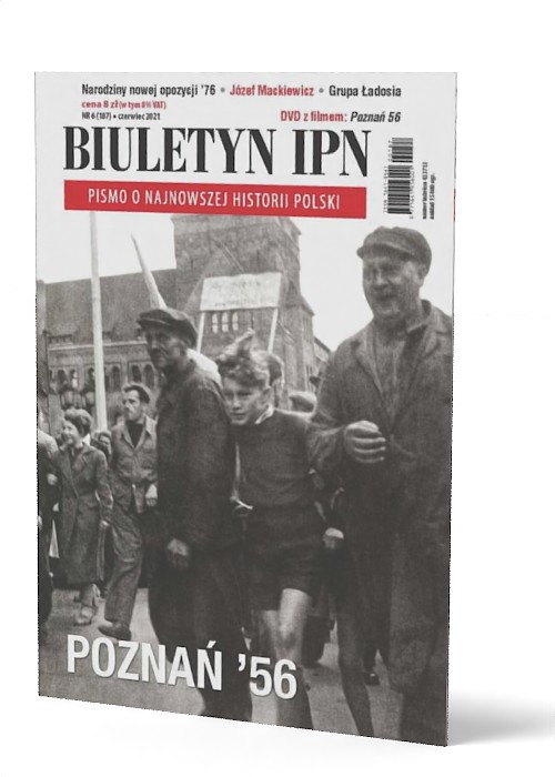 Biuletyn IPN nr 187 (6) / 2021. - okładka książki