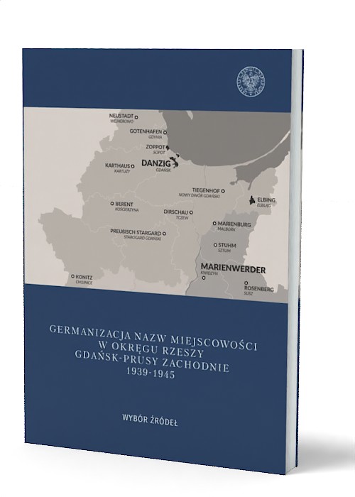 Germanizacja nazw miejscowości - okładka książki