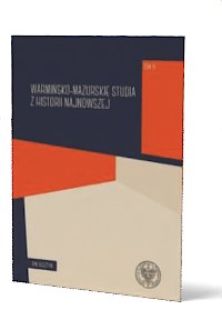 Warmińsko-mazurskie studia z historii - okładka książki