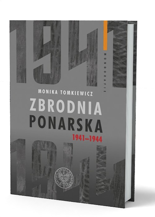 Zbrodnia ponarska 1941-1944 - okładka książki