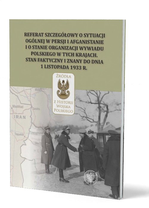 Referat szczegółowy o sytuacji - okładka książki