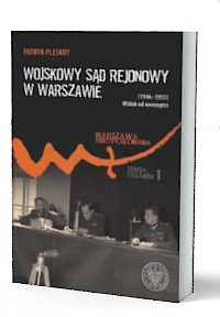 Wojskowy Sąd Rejonowy w Warszawie - okładka książki