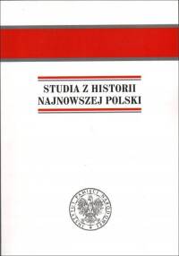 Studia z historii najnowszej Polski - okłakda ebooka