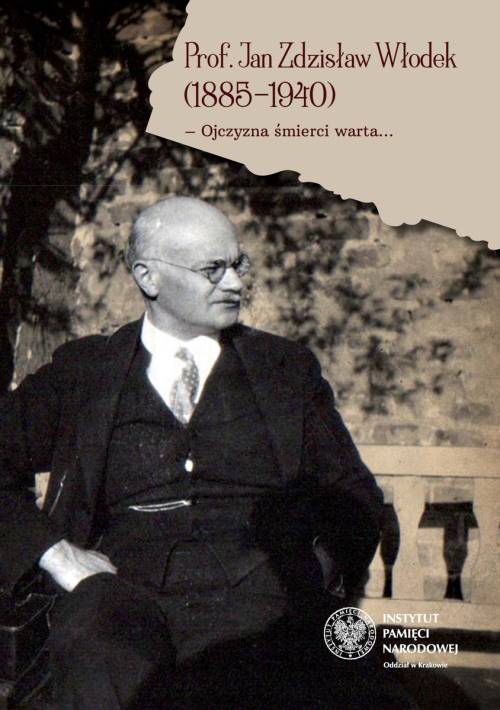 Prof. Jan Zdzisław Włodek (1885-1940). - okłakda ebooka