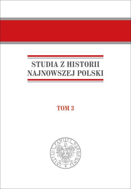 Studia z historii najnowszej Polski. - okłakda ebooka