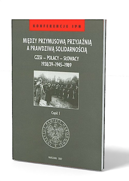 Między przymusową przyjaźnią a - okładka książki