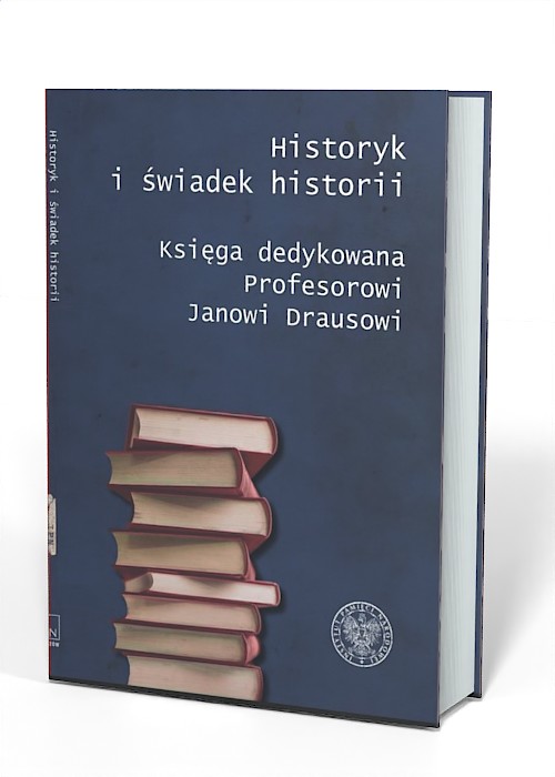 Historyk i świadek historii. Księga - okładka książki