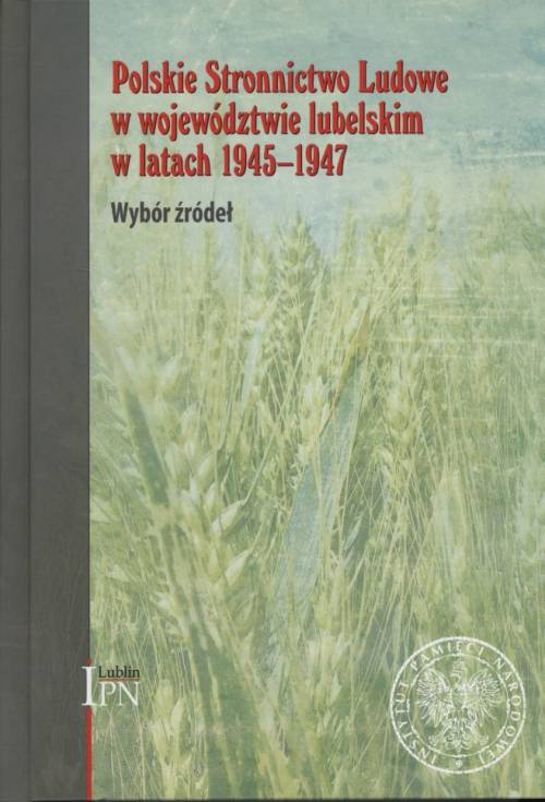 Polskie Stronnictwo Ludowe w województwie - okładka książki