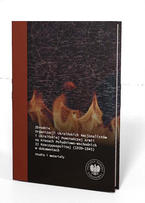 Zbrodnie Organizacji Ukraińskich - okładka książki