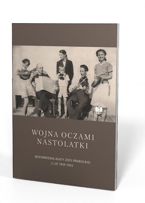 Wojna oczami nastolatki. Wspomnienia - okładka książki