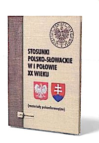 Stosunki polsko-słowackie w I połowie - okładka książki
