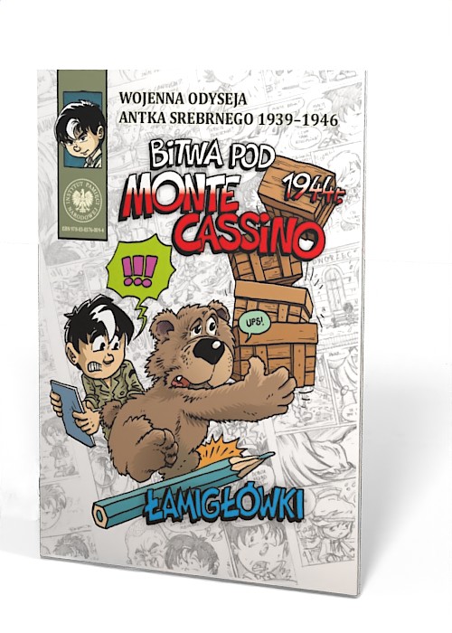 Wojenna odyseja Antka Srebrnego - okładka książki