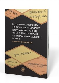 Poszukiwania zbrodniarzy hitlerowskich - okładka książki