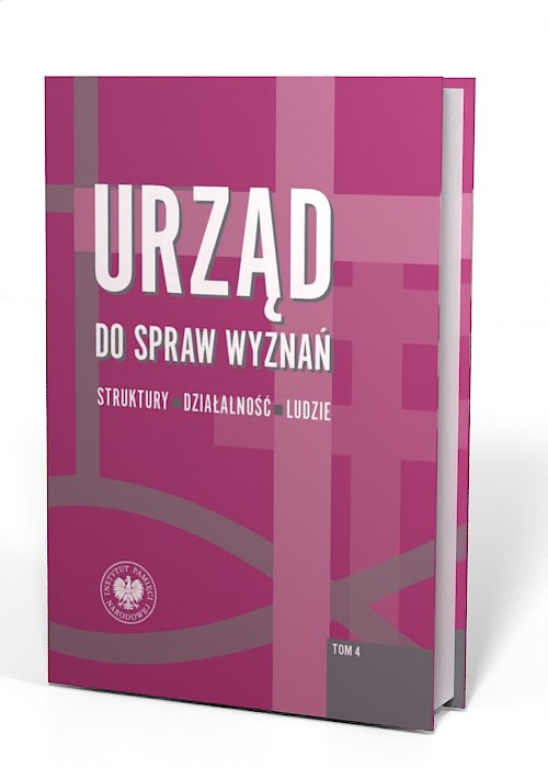 Urząd do spraw wyznań. Struktury, - okładka książki