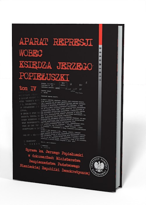 Aparat represji wobec księdza Jerzego - okładka książki