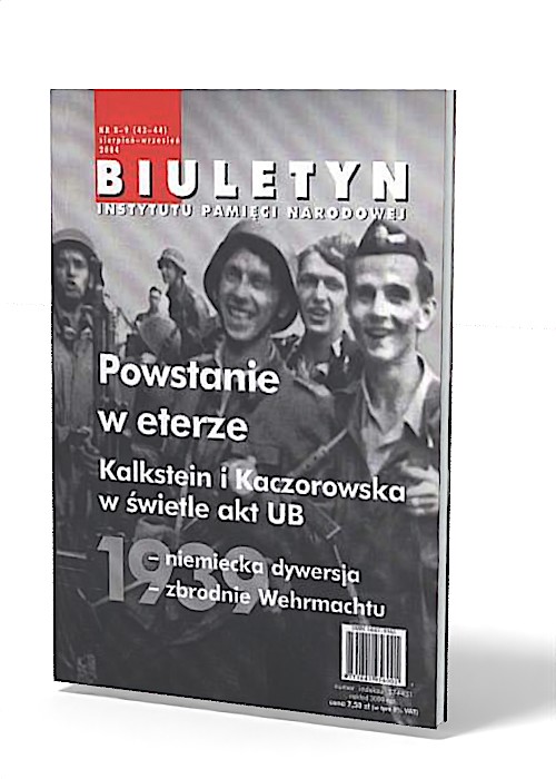 Biuletyn IPN nr 43-44 (8-9) / 2004 - okładka książki