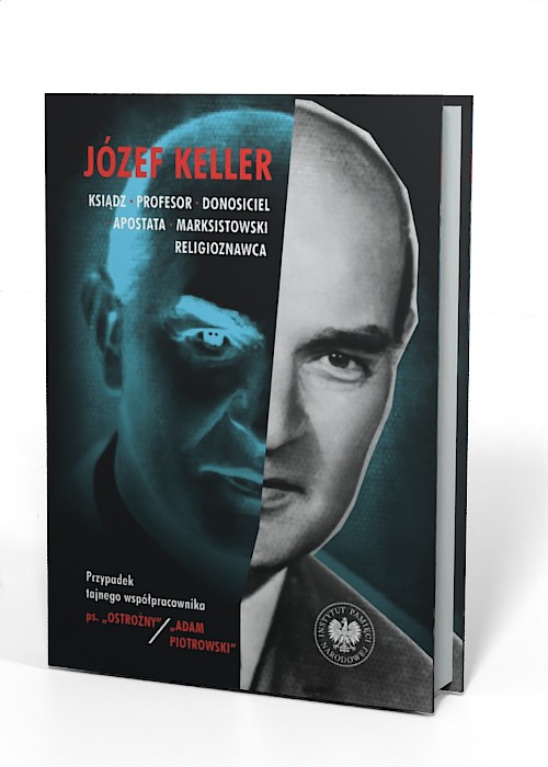 Józef Keller – ksiądz, profesor, - okładka książki