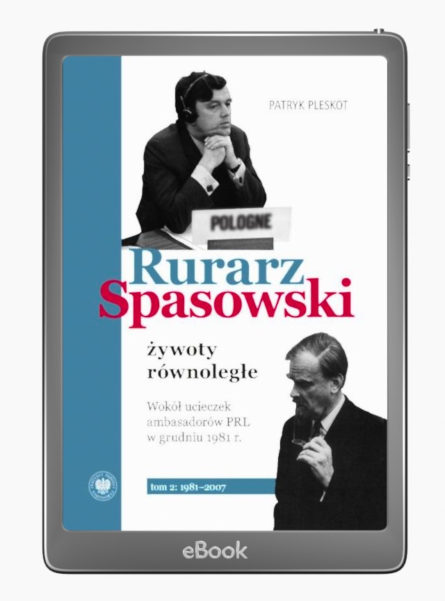 Rurarz, Spasowski - żywoty równoległe. - okłakda ebooka