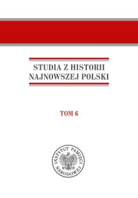 Studia z historii najnowszej Polski. - okładka książki